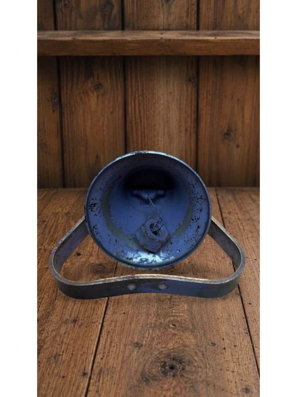 Vintage Shopkeeper's Hand Bell, Brass Counter Bell, General Store Service Bell, - Picture 6 of 7
